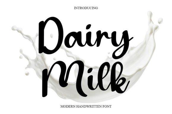 Dairy Milk: A Touch of Elegance and Quirkiness in Typography