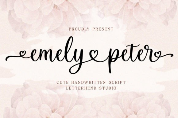 Emely and Peter: A Timeless Script for Modern Design