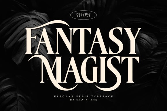 Fantasy Magist: A Stylish Serif Font for Modern Design