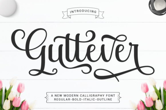 Guttever: A Touch of Elegance in Handwritten Style