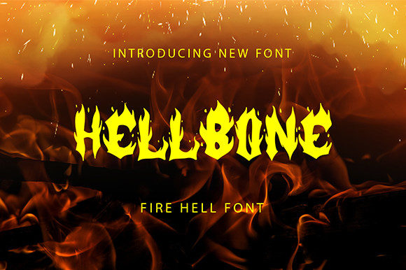 Hellbone: A Dark and Distinctive Font for Creepy Creativity