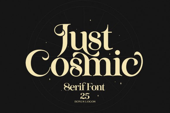 Just Cosmic: A Magical Typography Choice