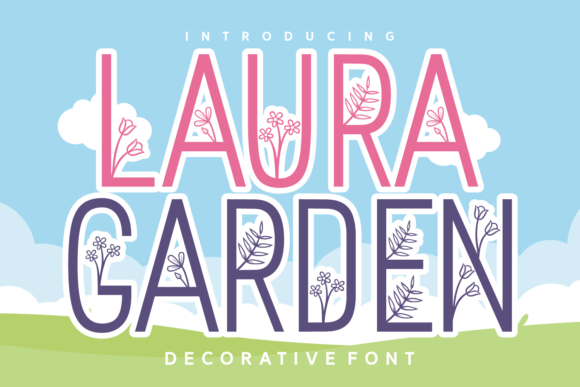 Laura Garden: A Botanical Font for Creative Expression