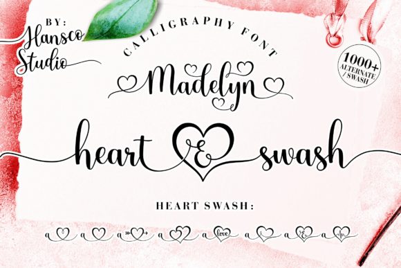 Madelyn Heart: A Strategic Choice for Elegant Typography