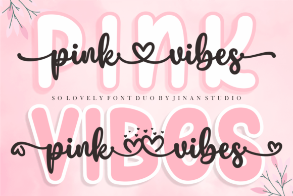 Pink Vibes Duo: A Stylish Solution for Romantic and Elegant Designs