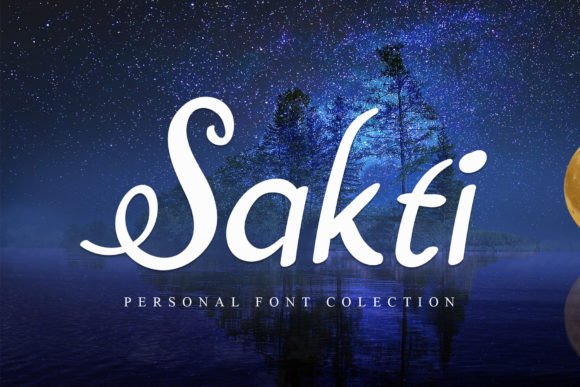 Sakti: A Handwritten Font for Elegant Design Solutions