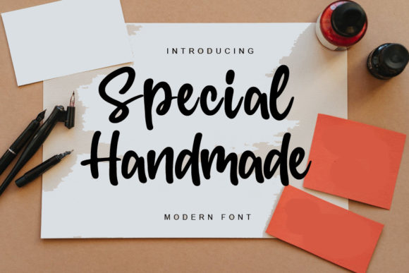 Special Handmade: A Stylish Script Font for Creative Projects