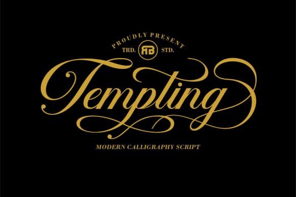 Tempting: A Script Font That Elevates Every Design