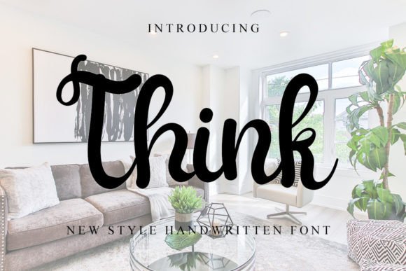 Think: A Font That Delivers
